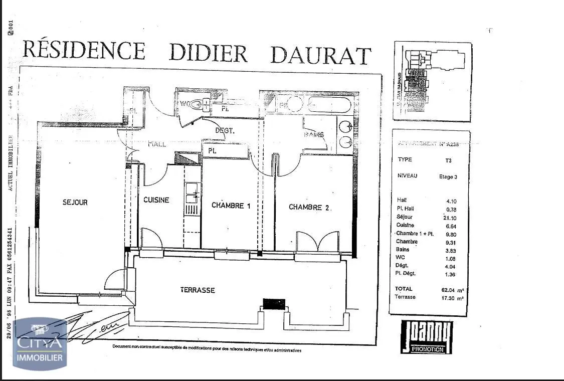 Photo 9 Appartement 3 pièces 62.9m²