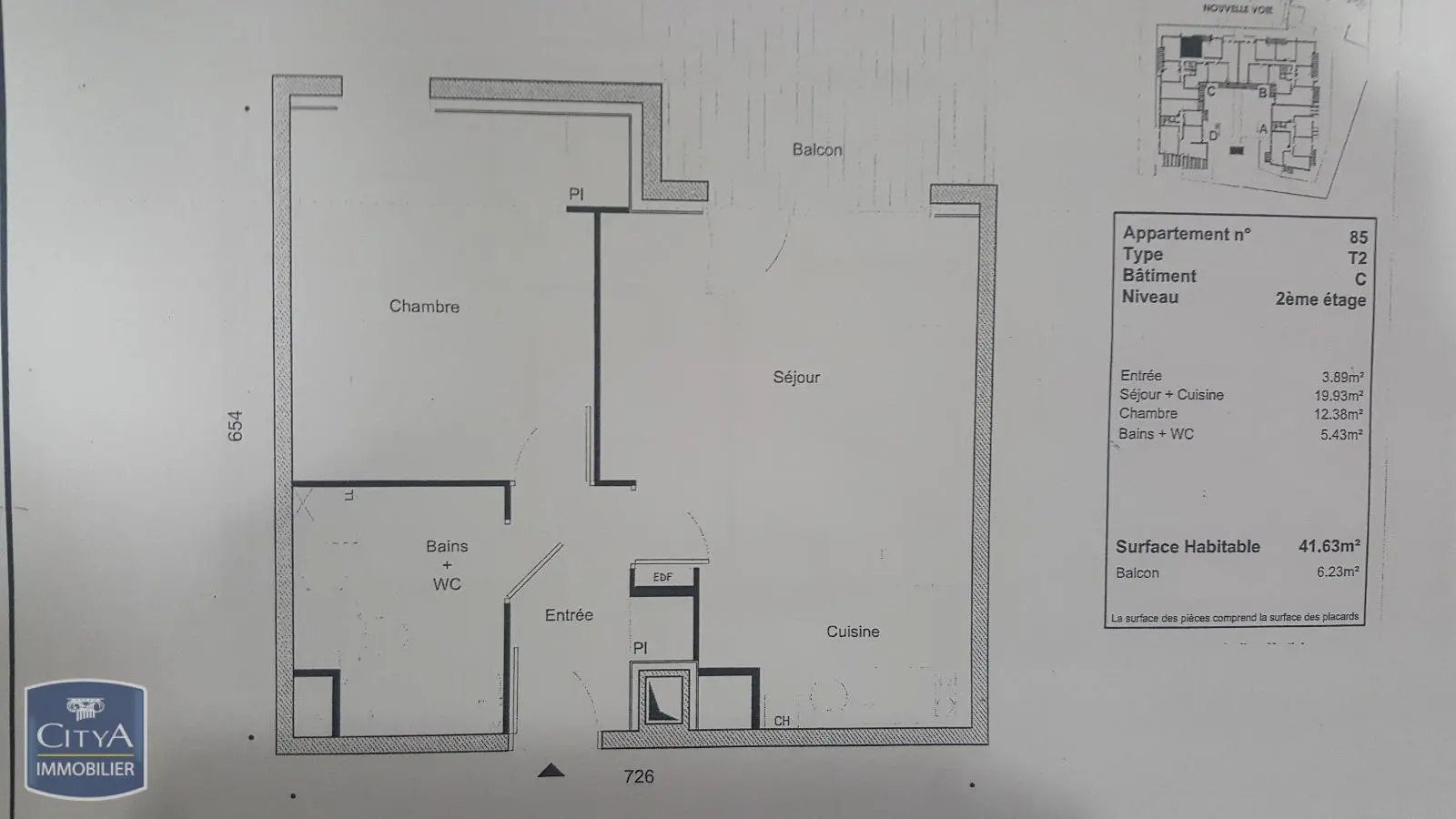 Photo 7 Appartement 2 pièces 41.41m²