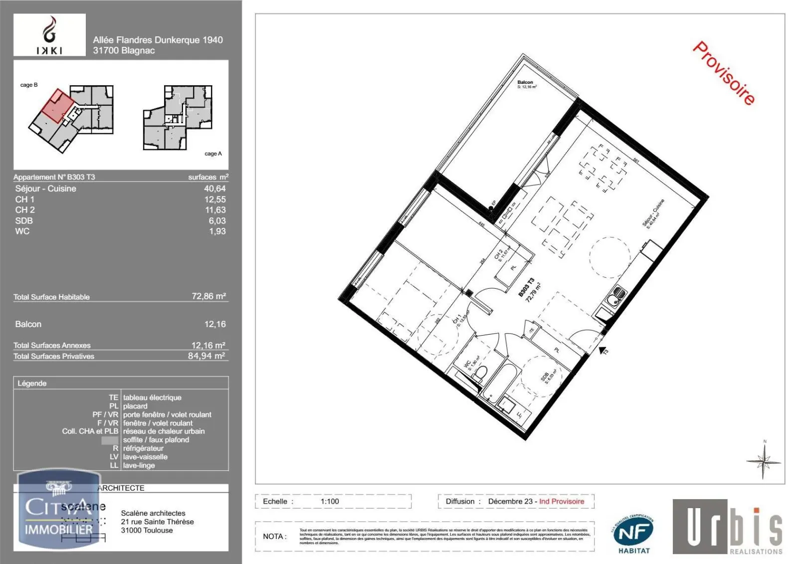 Photo 10 Appartement 3 pièces 72.86m²