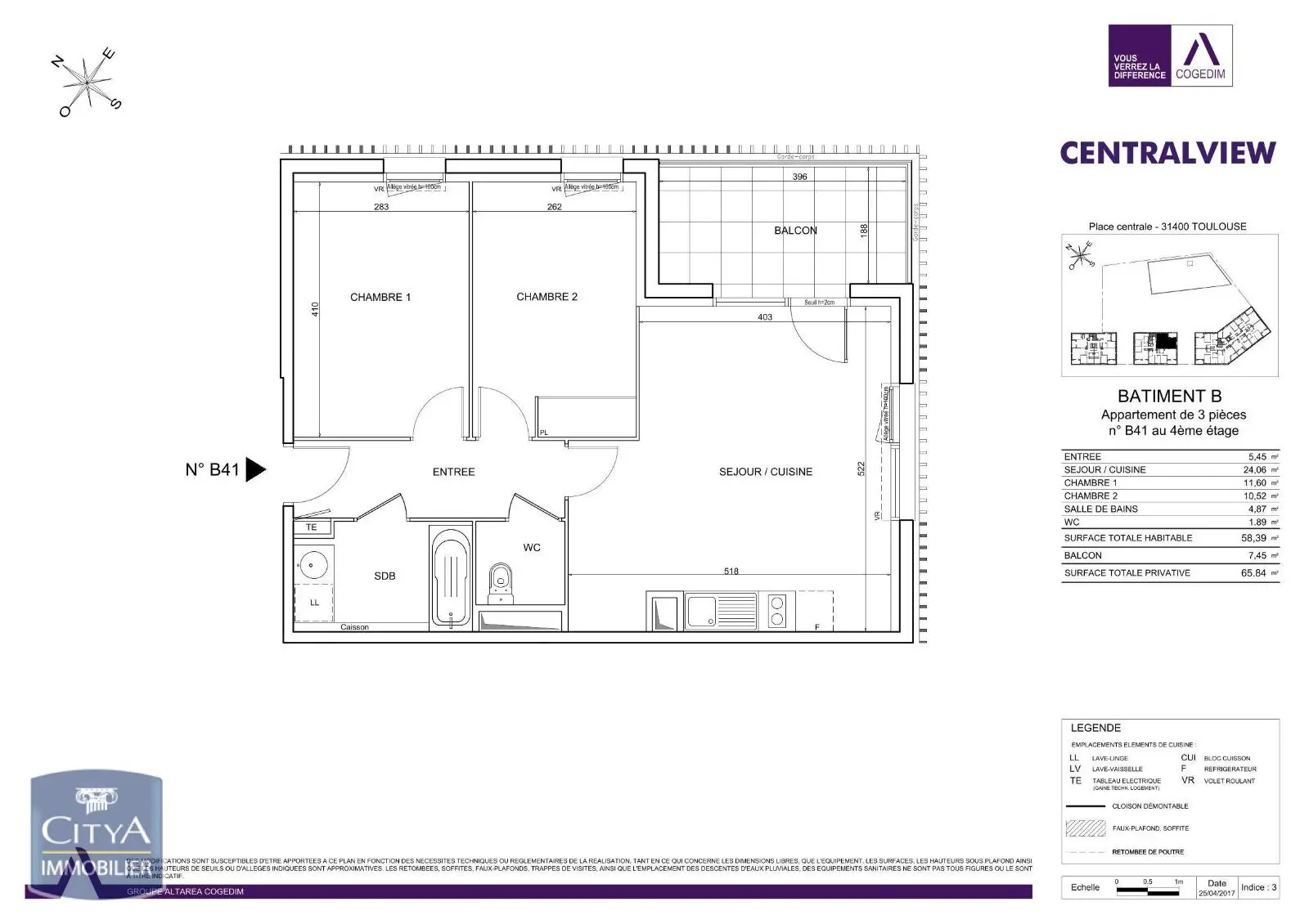 Photo 1 appartement Toulouse