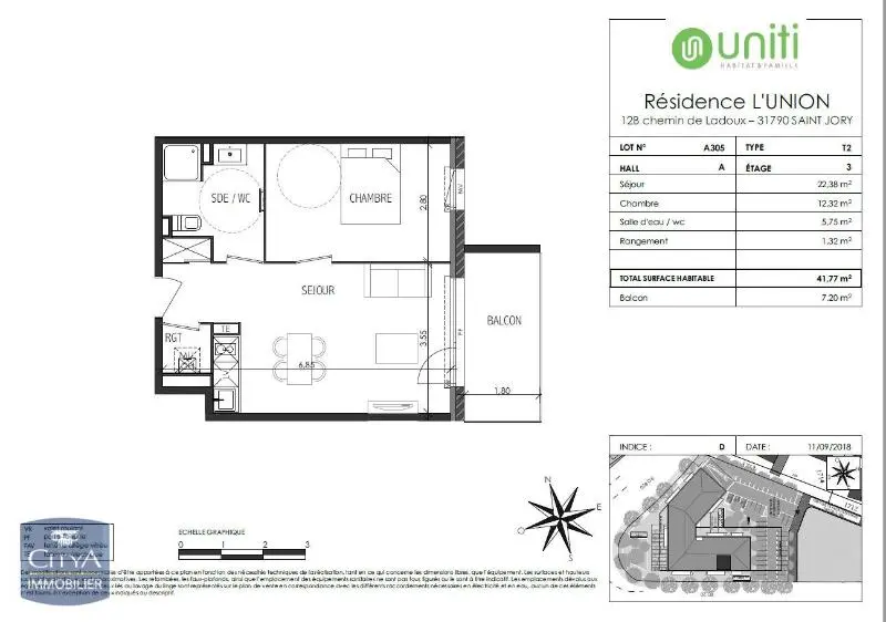 Photo 11 Appartement 2 pièces 41.47m²