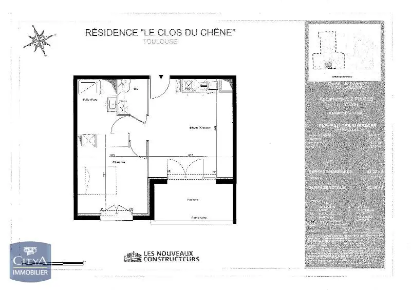 Photo 9 Appartement 2 pièces 41.32m²