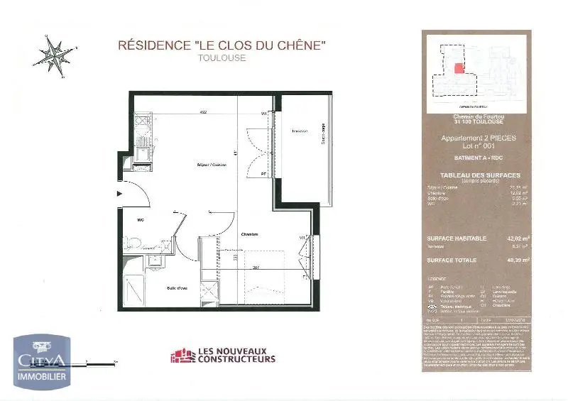 Photo 7 Appartement 2 pièces 42.02m²