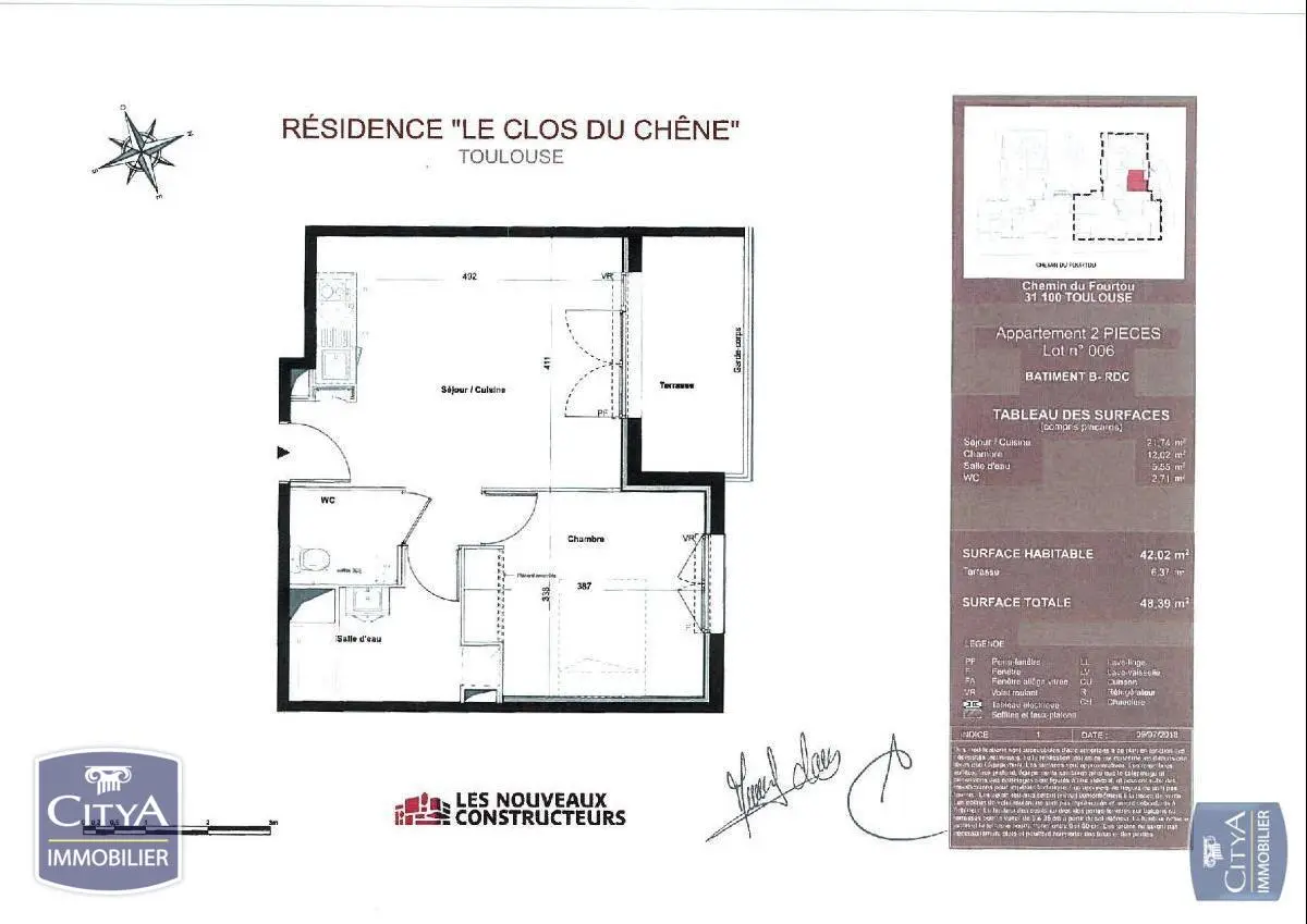 Photo 9 Appartement 2 pièces 42m²
