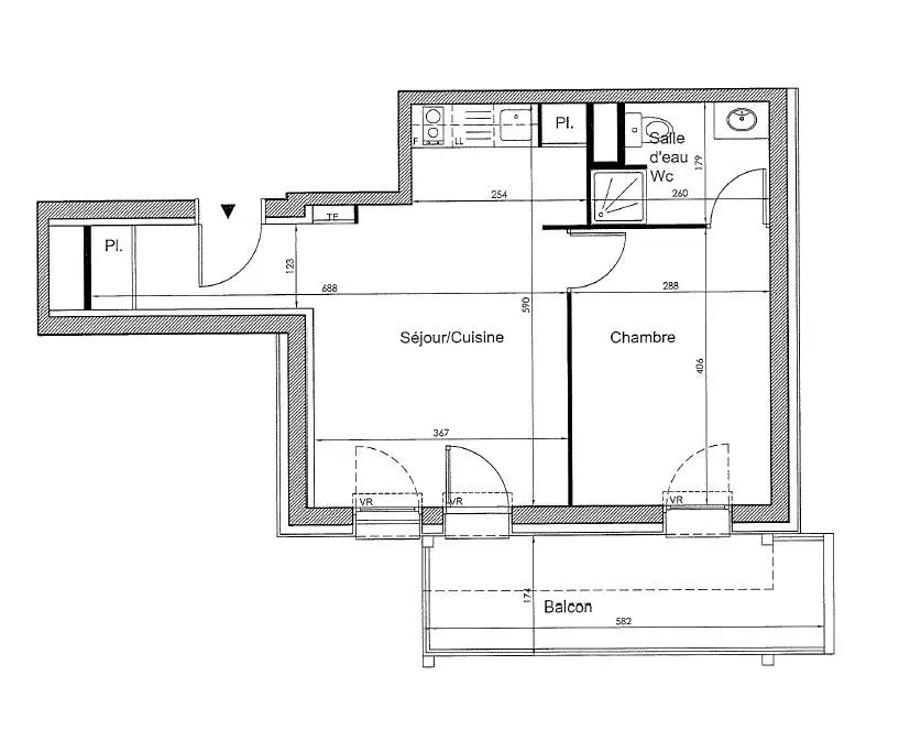 Photo 8 Appartement 2 pièces 40m²