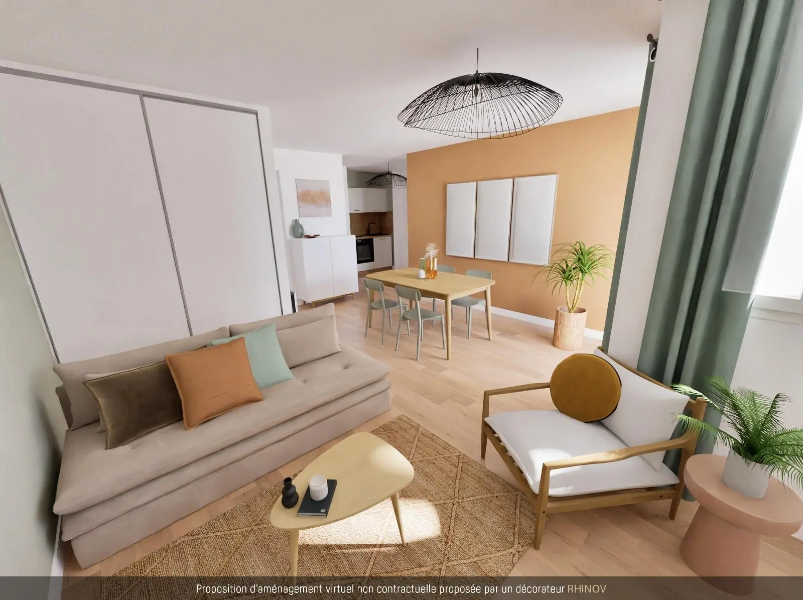 Photo 2 Appartement 1 pièce 32m²