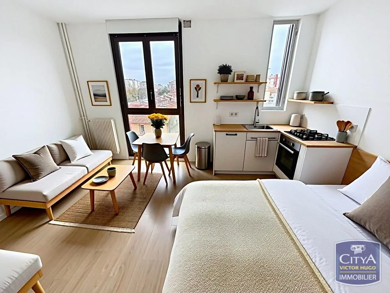 Photo 1 Appartement 1 pièce 21.8m²