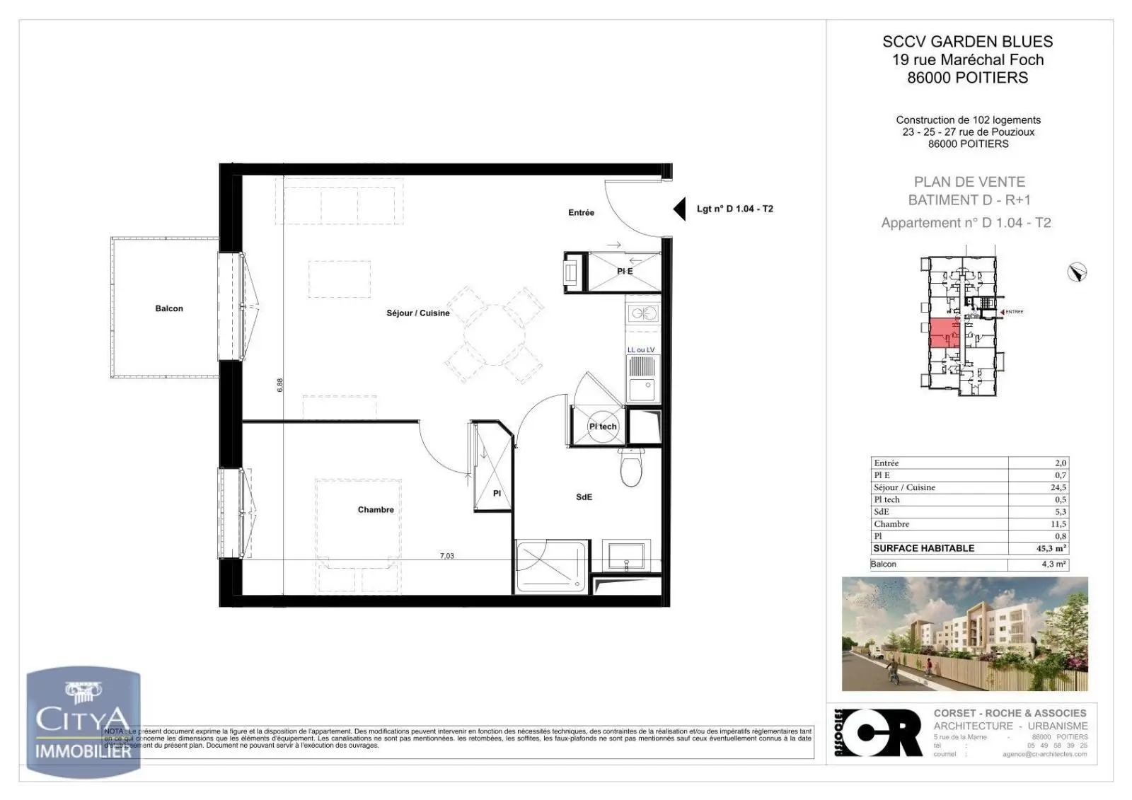 Photo 1 appartement Poitiers