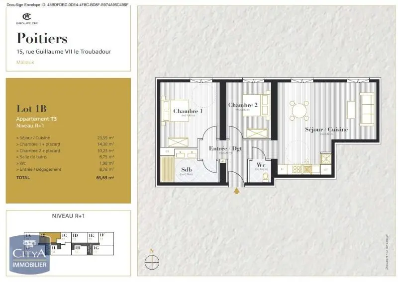 Photo 7 appartement Poitiers