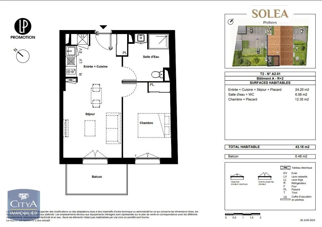 Photo 9 Appartement 2 pièces 43.18m²