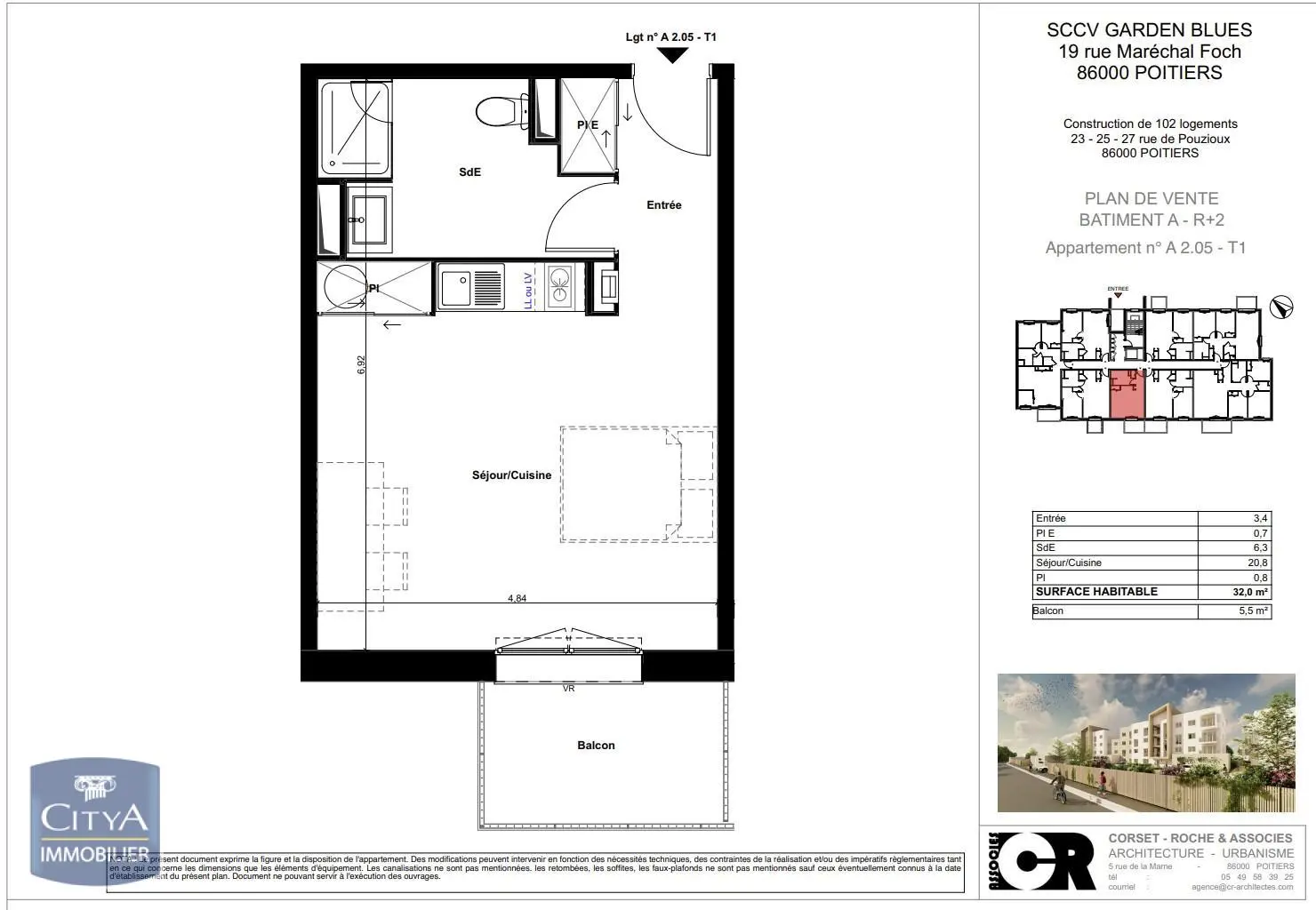 Photo 1 appartement Poitiers