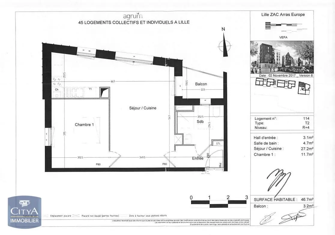 Photo 8 Appartement 2 pièces 46.7m²