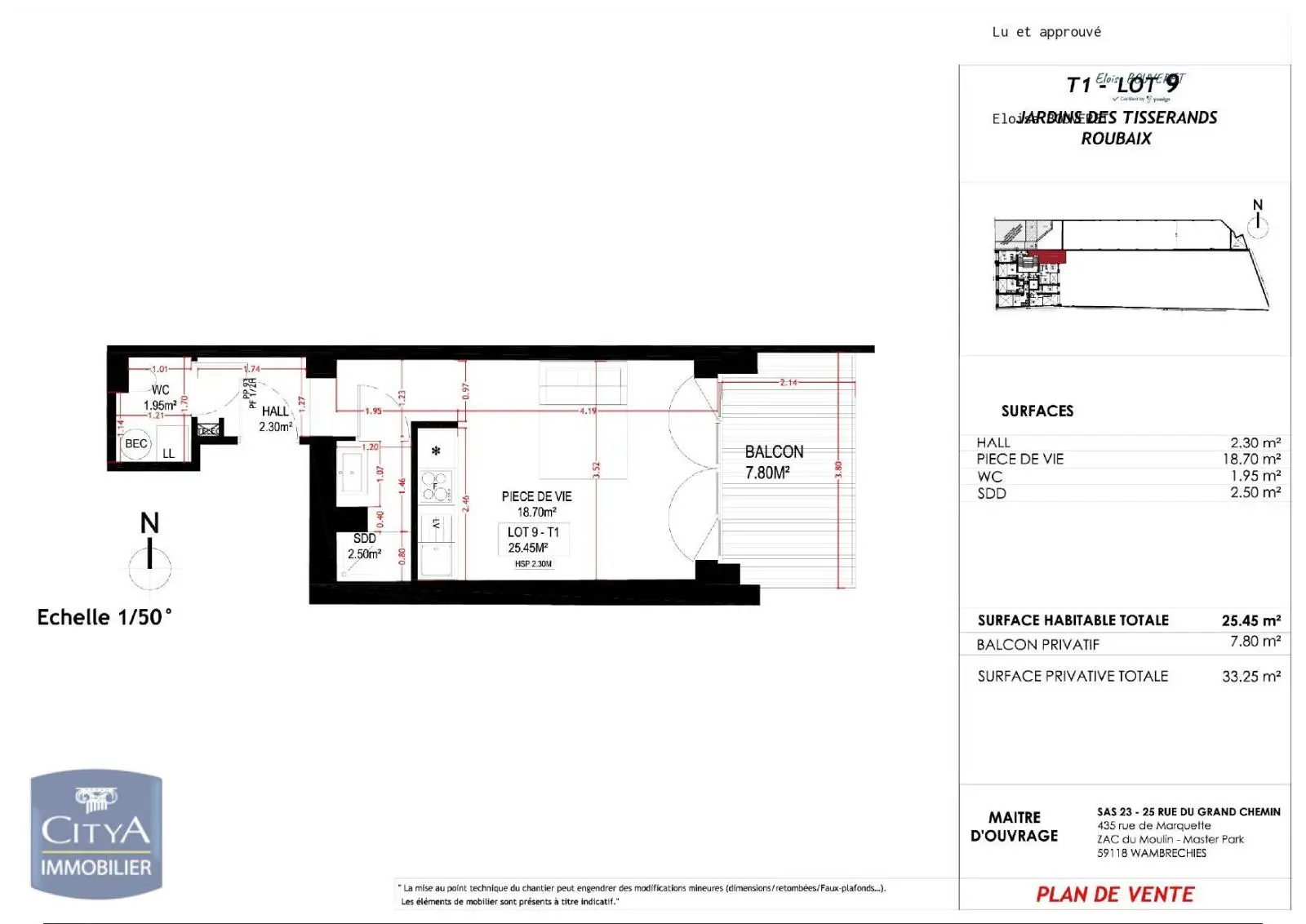 Photo 6 appartement Roubaix