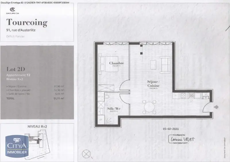Photo 4 appartement Tourcoing
