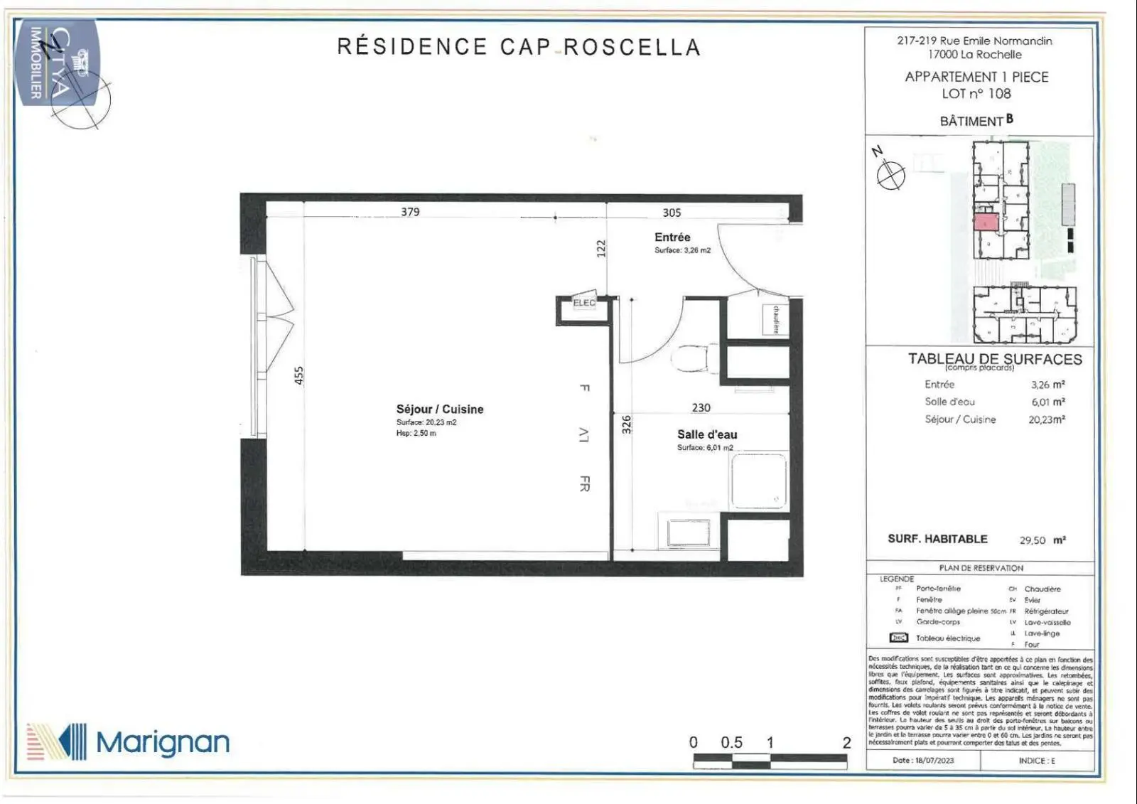 Photo 1 Appartement 1 pièce 29.5m²