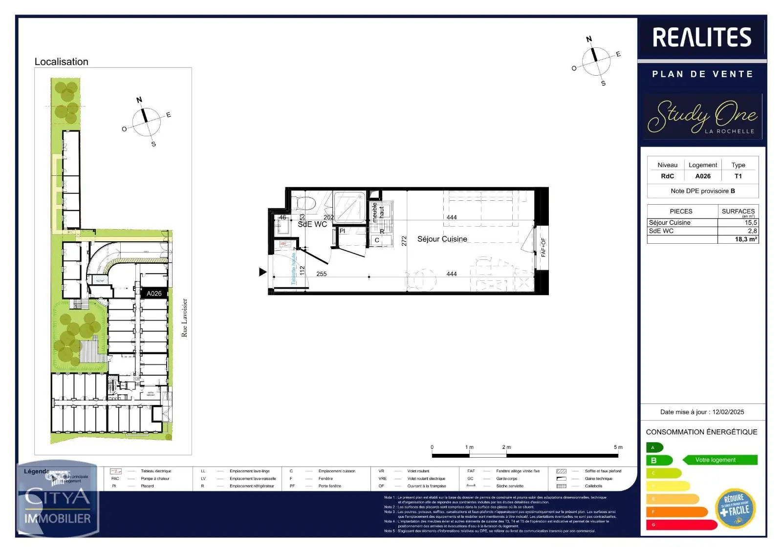 Photo 5 Appartement 1 pièce 18.3m²