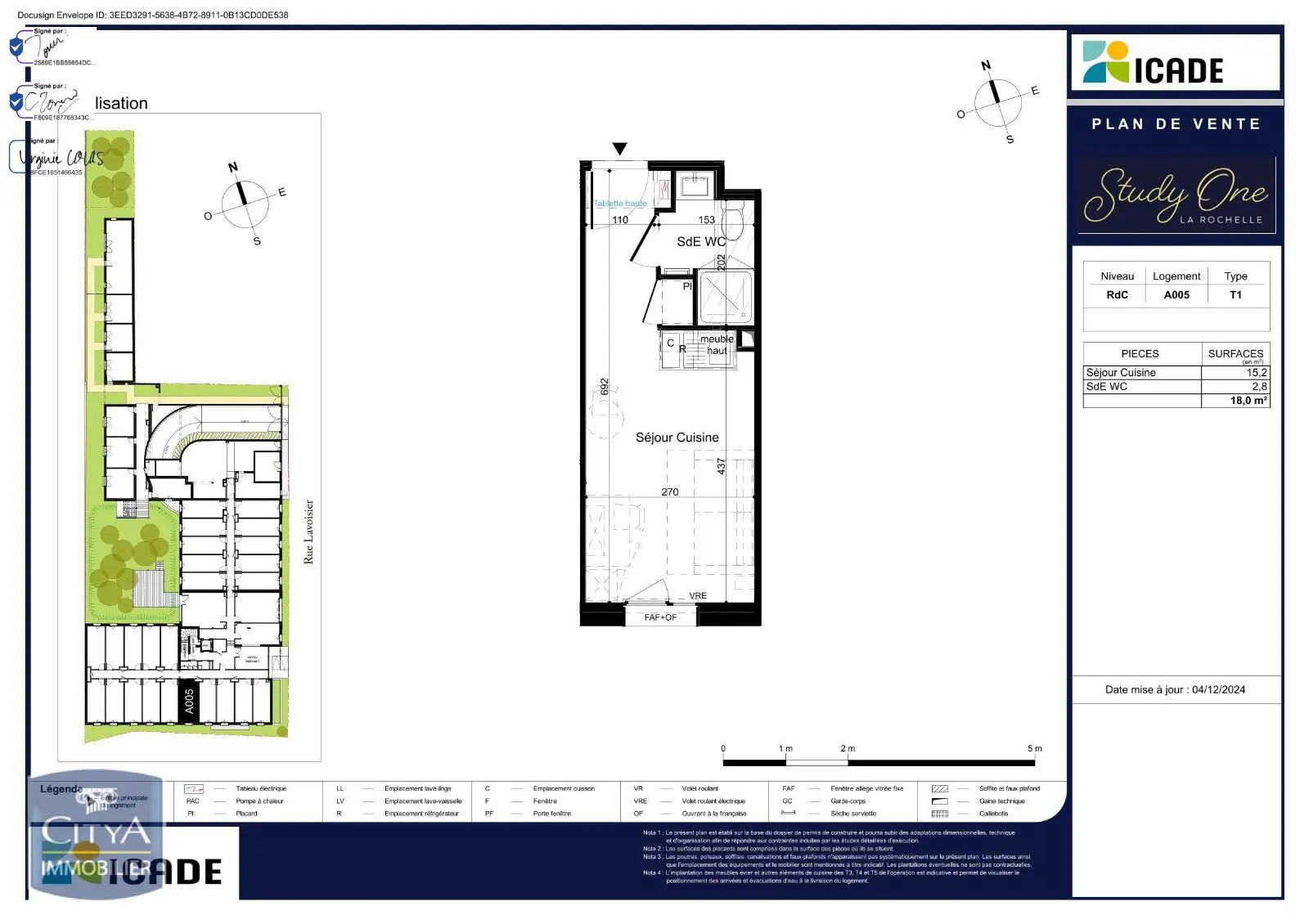 Photo 2 Appartement 1 pièce 18m²