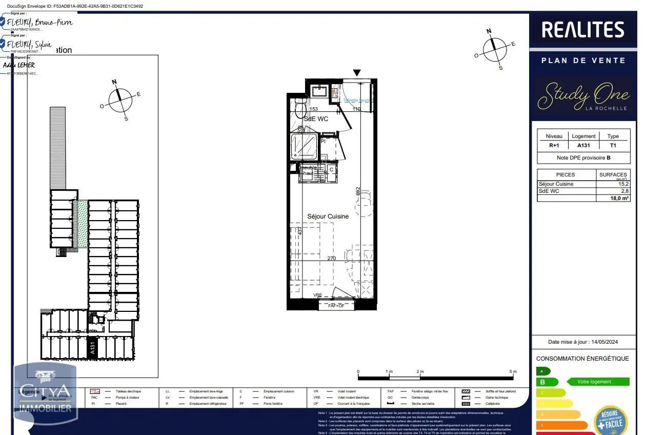 Photo 1 Appartement 1 pièce 18m²