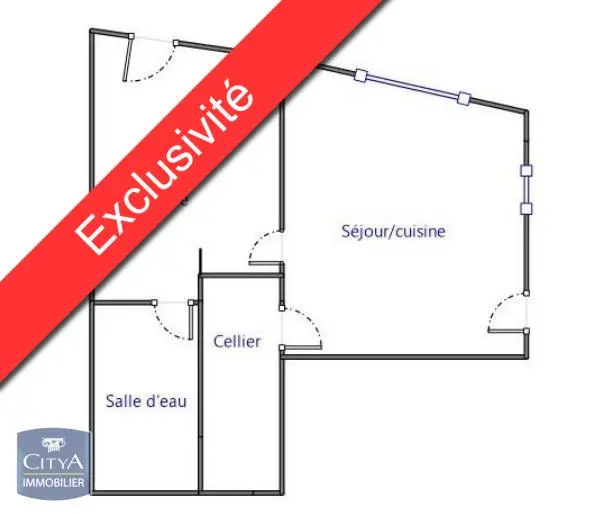 Photo 1 Appartement 2 pièces 37m²