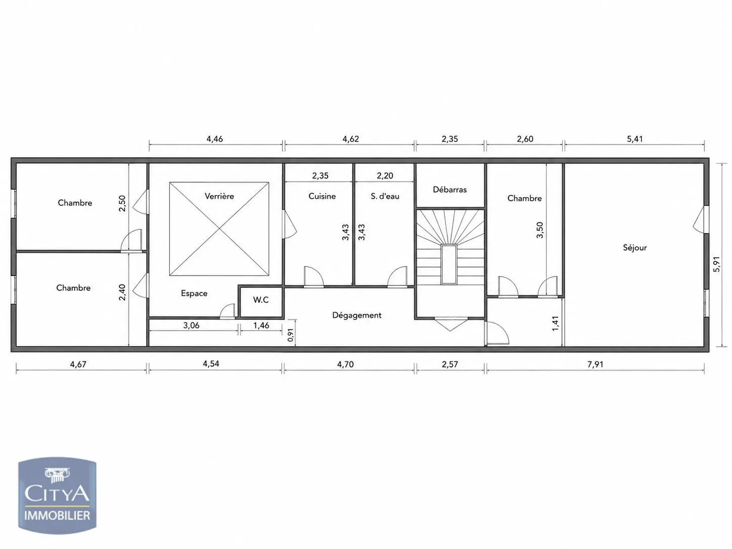 Photo 2 Appartement 4 pièces 87m²
