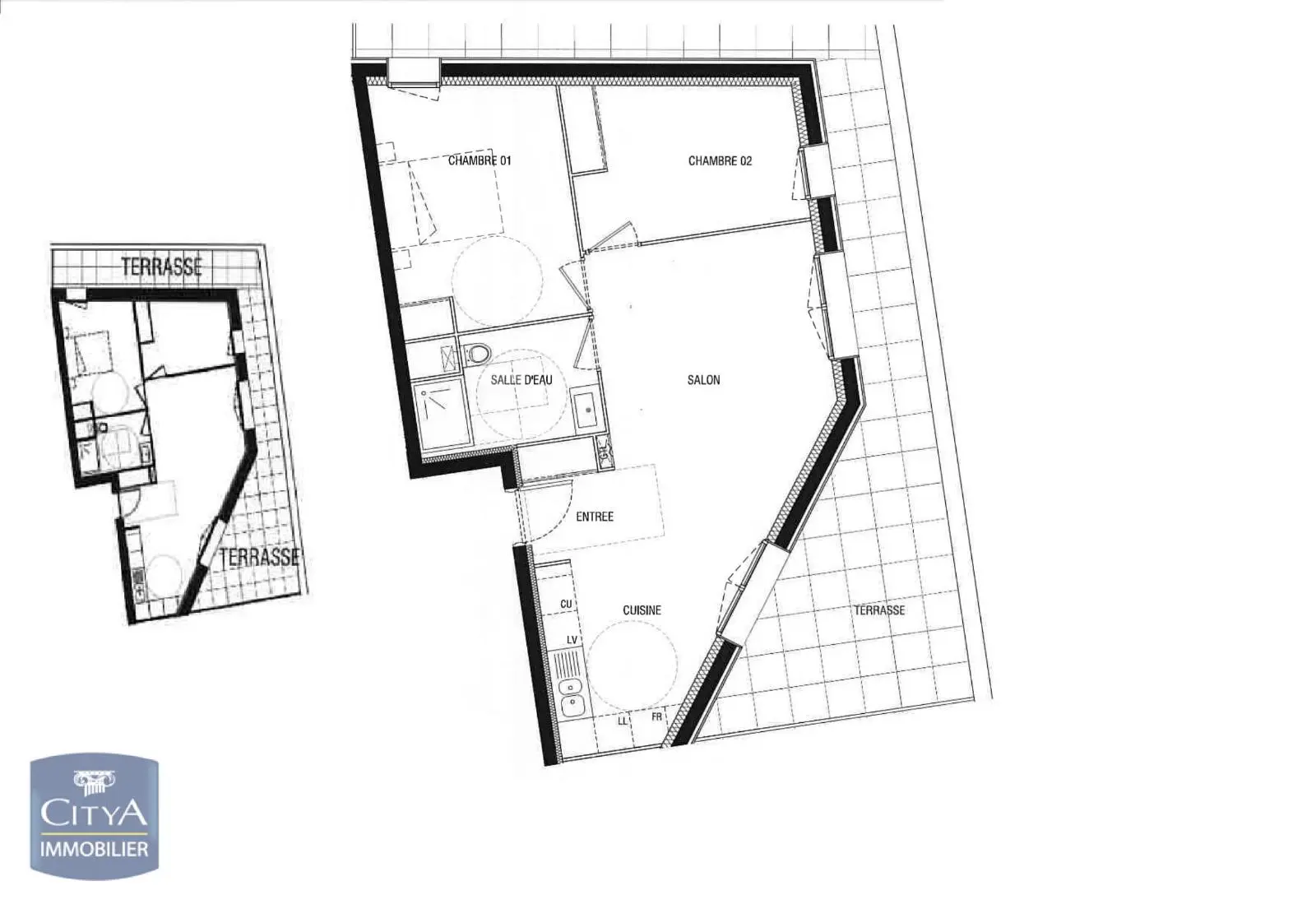 Photo 14 Appartement 3 pièces 57m²