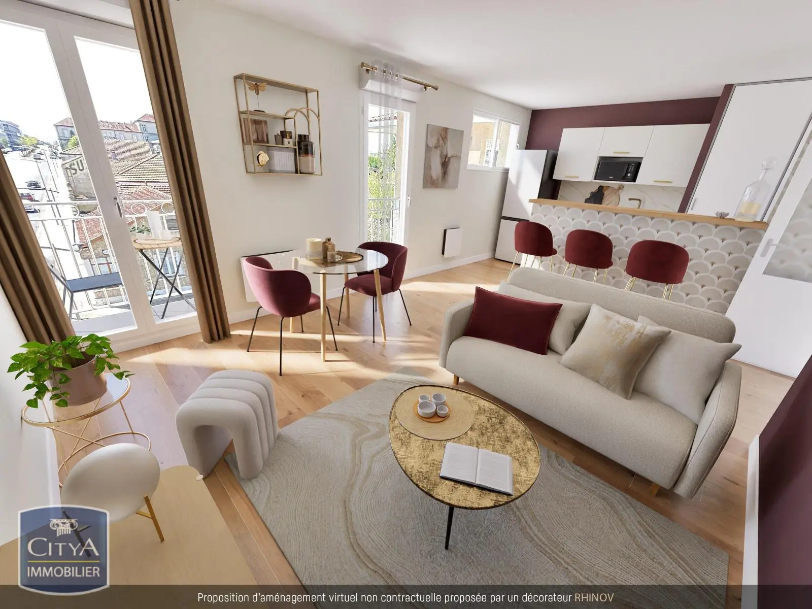Photo 1 Appartement 3 pièces 58m²