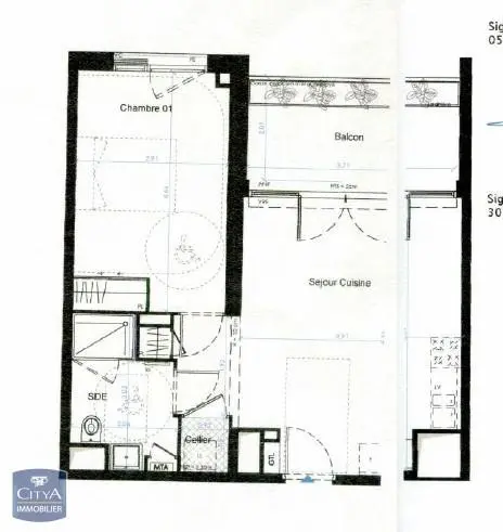 Photo 7 Appartement 2 pièces 41.48m²