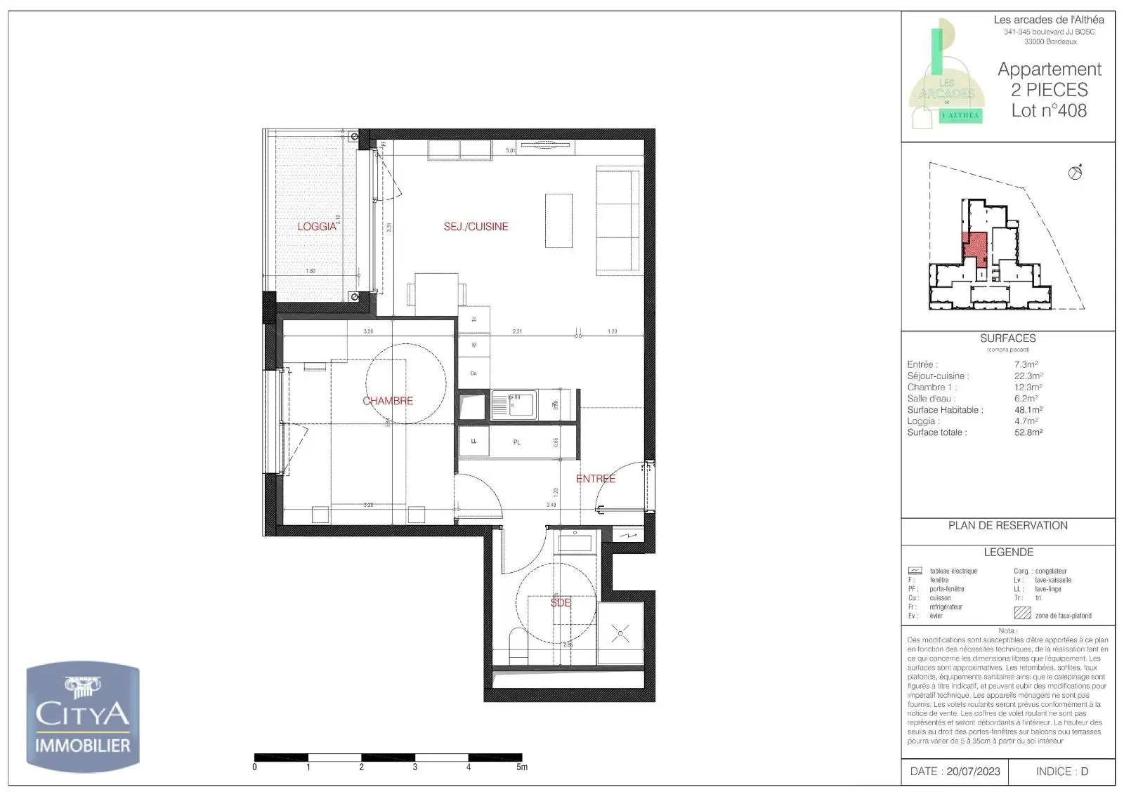 Photo 1 Appartement 2 pièces 48.1m²