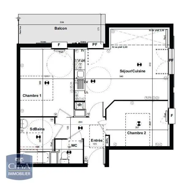 Photo 7 Appartement 3 pièces 54.99m²