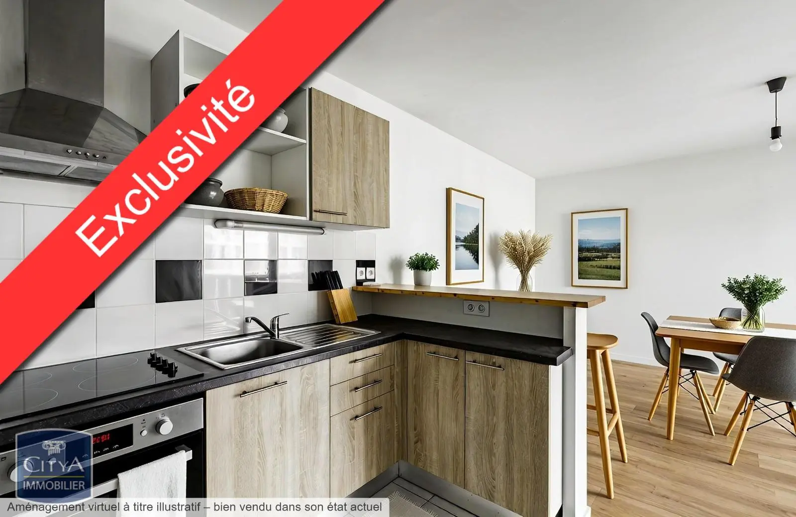 Photo 1 Appartement 3 pièces 59.74m²