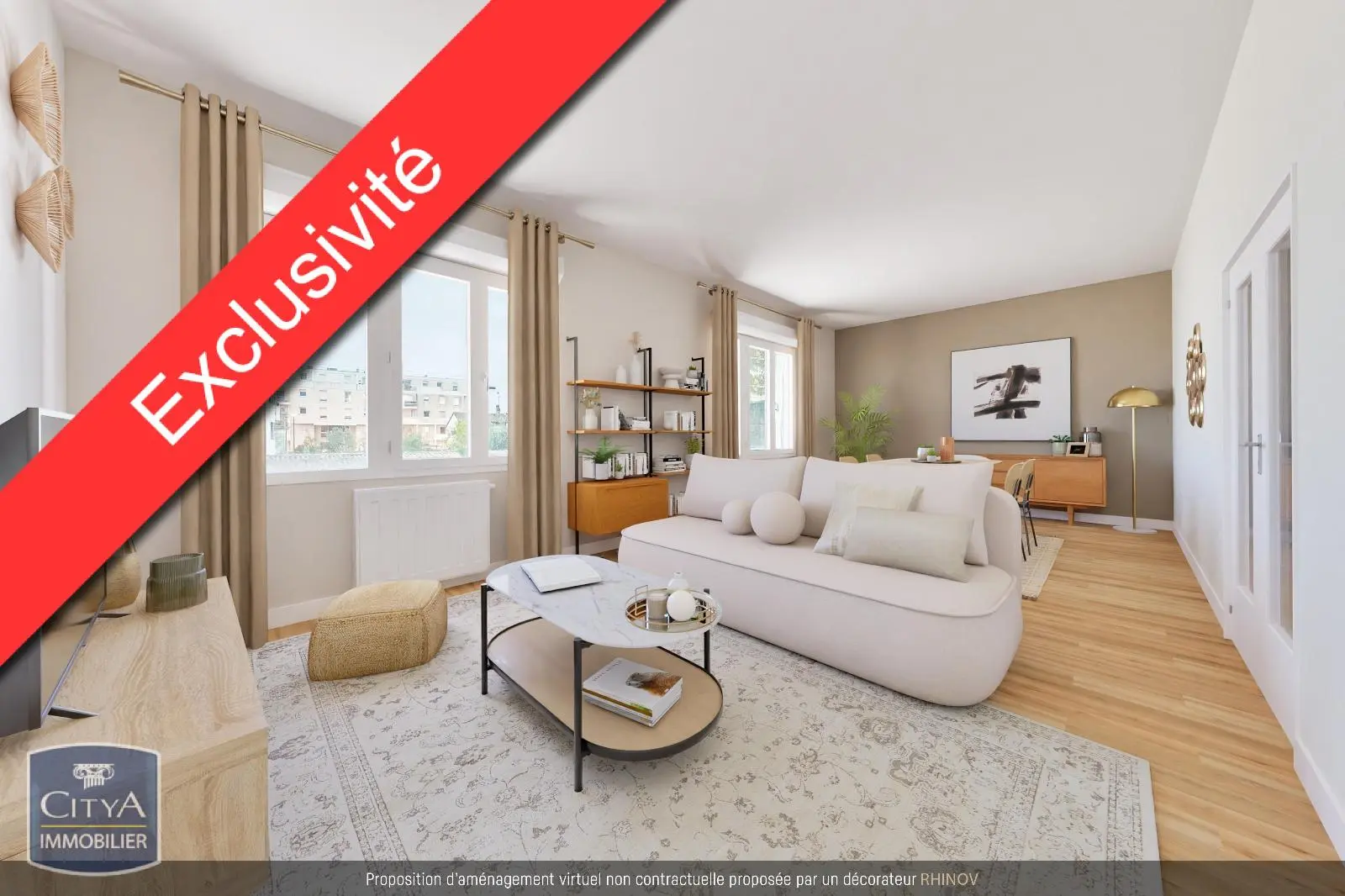 Photo 1 Appartement 3 pièces 93m²