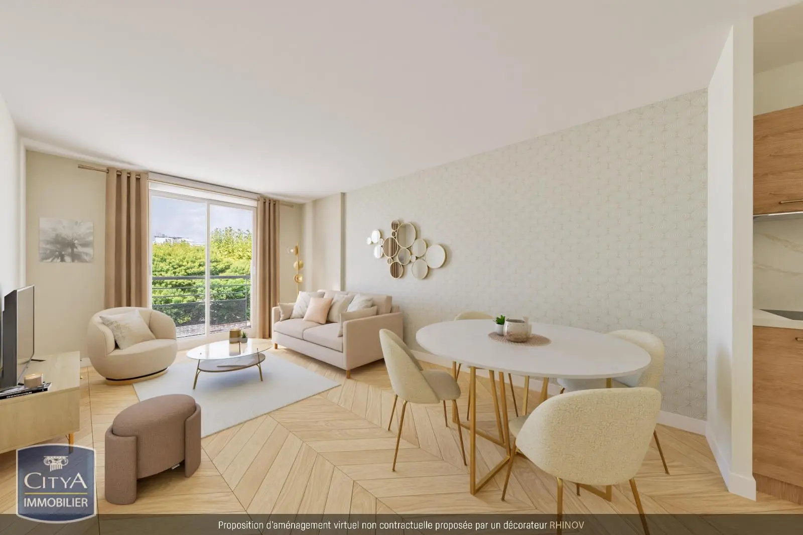 Photo 2 Appartement 3 pièces 49m²