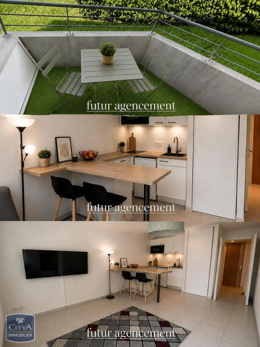 Photo 1 Appartement 1 pièce 23.93m²