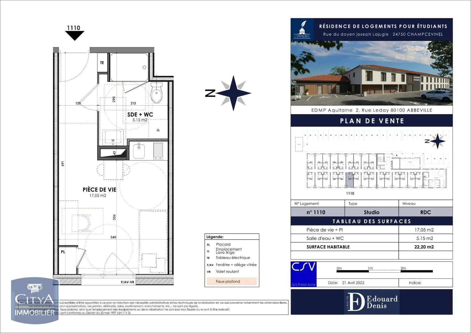 Photo 1 appartement Champcevinel
