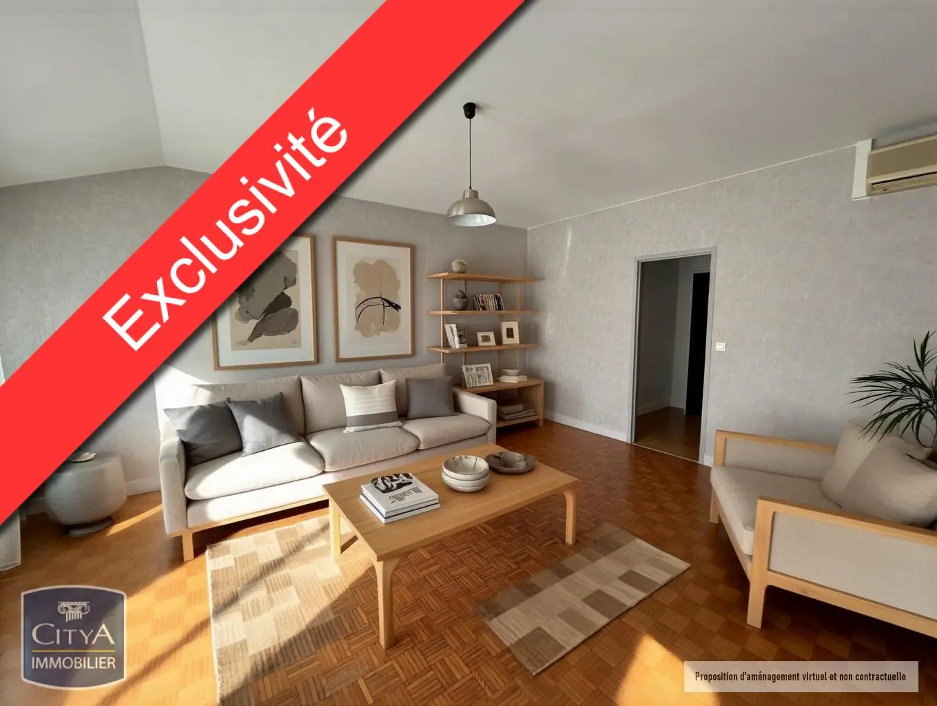 Photo 1 Appartement 3 pièces 62.16m²