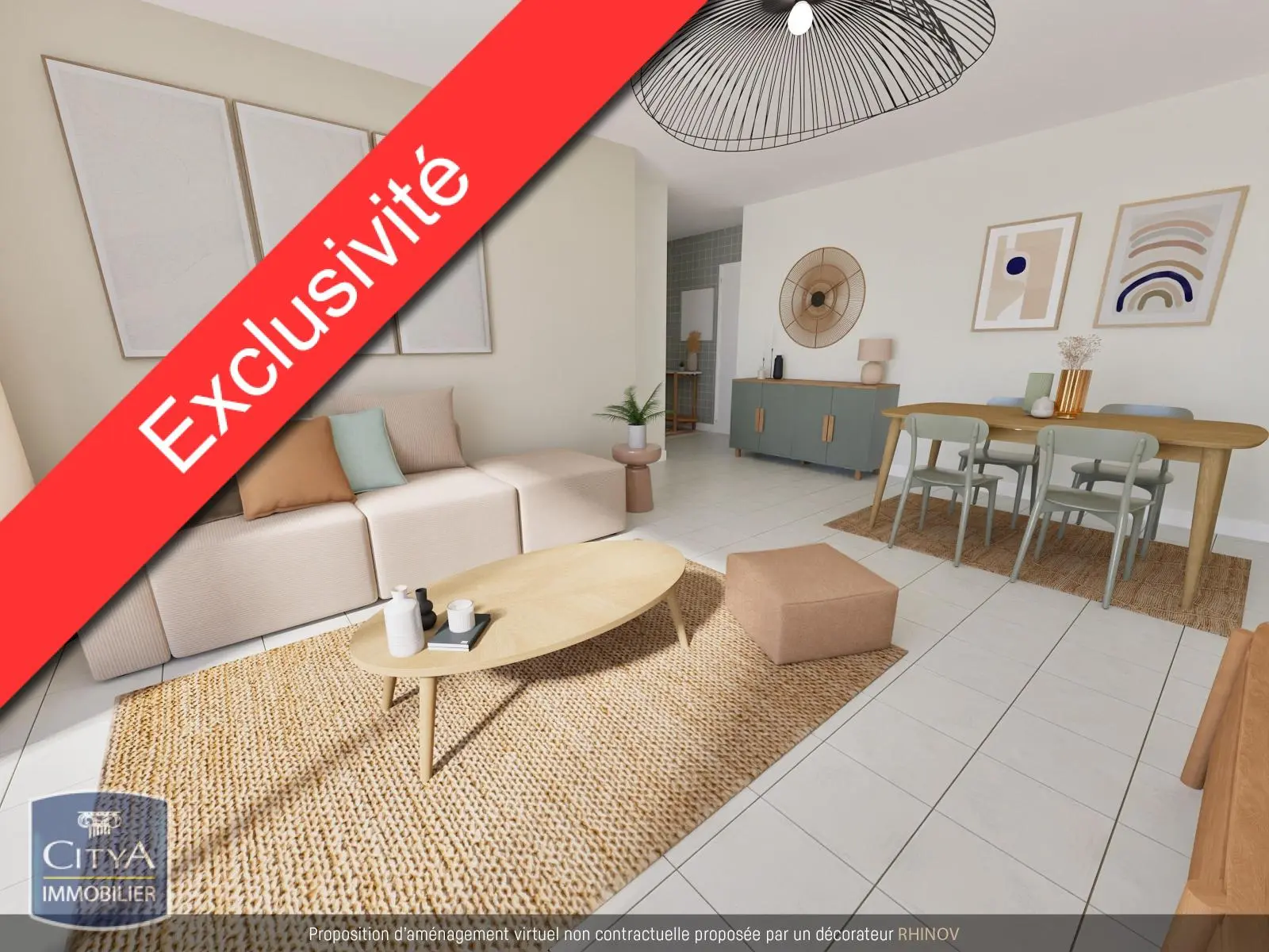 Photo 1 Appartement 3 pièces 63.43m²
