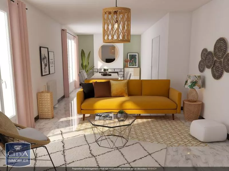 Illustration pour Appartement 4 pièces 126m² Photo Appartement 4 pièces 126m²