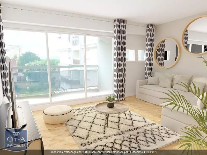 Illustration pour Appartement 3 pièces 63m² Photo Appartement 3 pièces 63m²