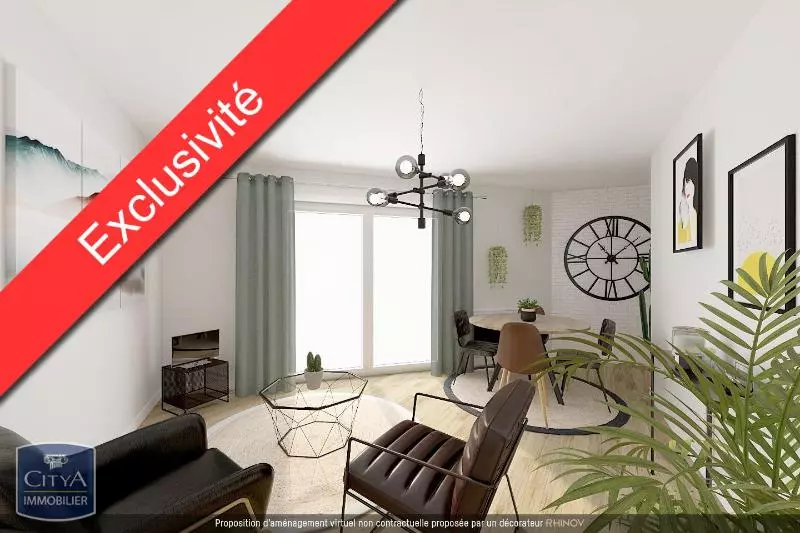 Illustration pour Appartement 2 pièces 46.14m² Photo Appartement 2 pièces 46.14m²