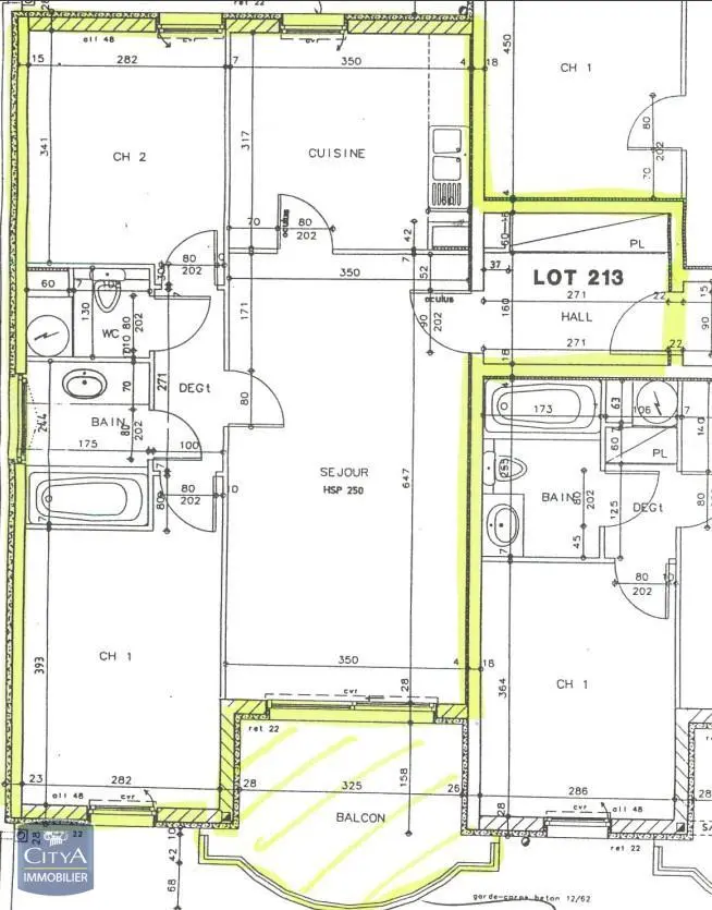 Photo 2 Appartement 3 pièces 69.81m²