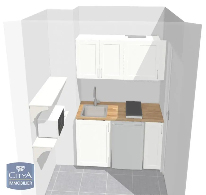 Photo 2 Appartement 1 pièce 24.29m²