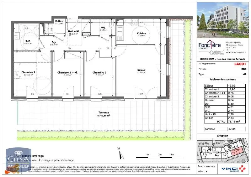 Photo 14 Appartement 4 pièces 78.15m²