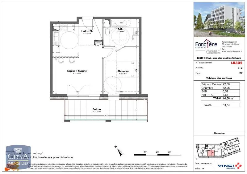 Photo 8 Appartement 2 pièces 44.5m²