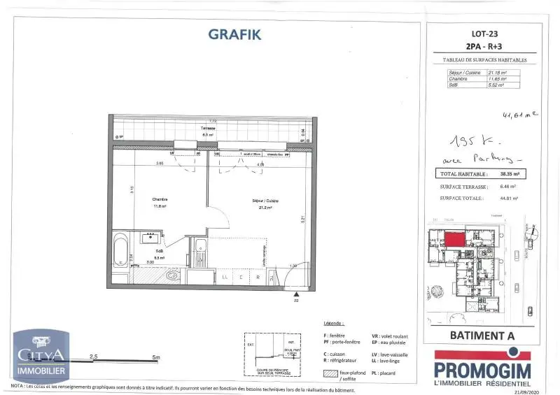 Photo 8 Appartement 2 pièces 38.35m²