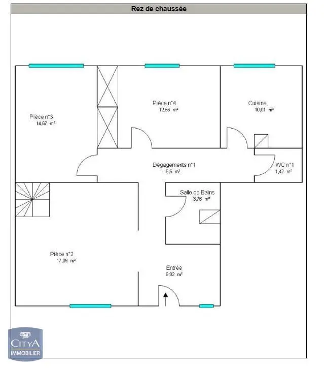Photo 1 Appartement 4 pièces 100.9m²