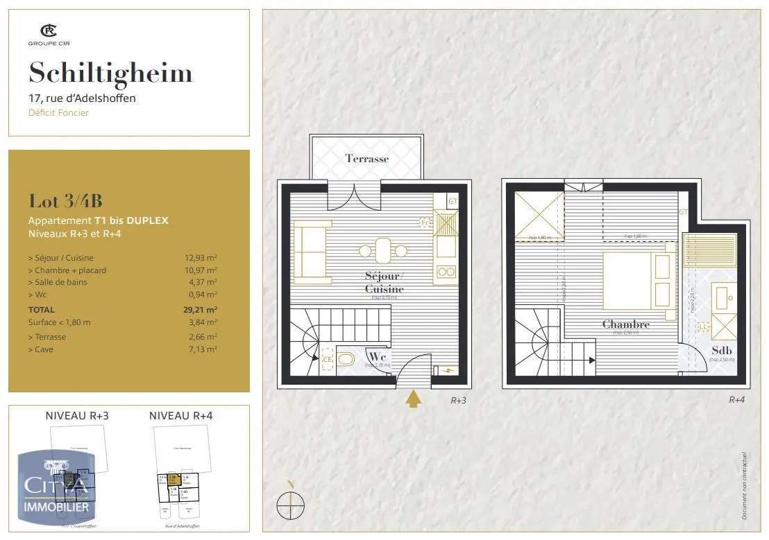 Photo 1 Appartement 1 pièce 26.66m²
