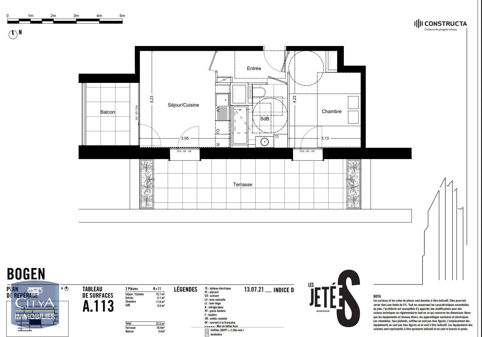 Photo 11 Appartement 2 pièces 37.5m²