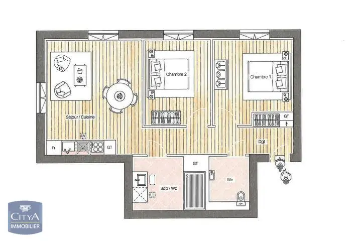 Photo 10 Appartement 3 pièces 61.07m²