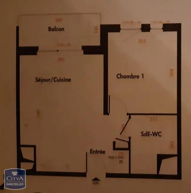 Photo 1 Appartement 2 pièces 39.85m²