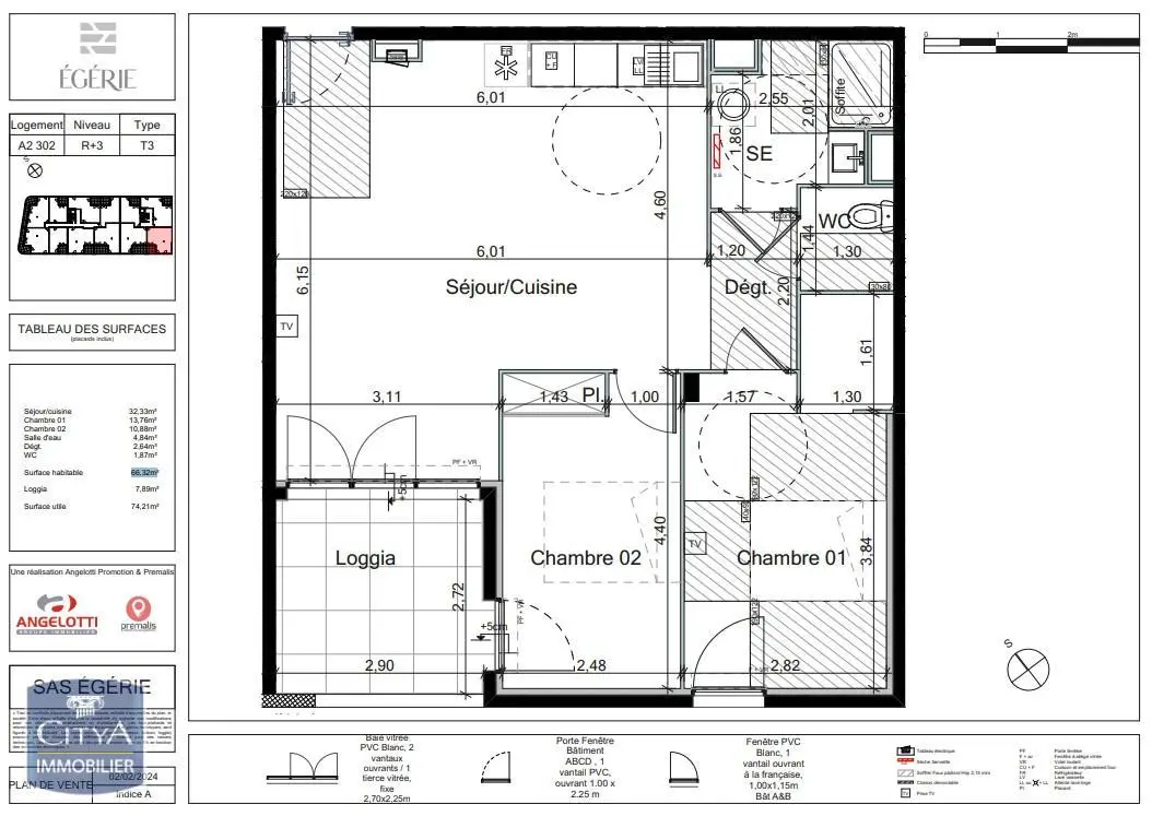 Photo 1 Appartement 3 pièces
